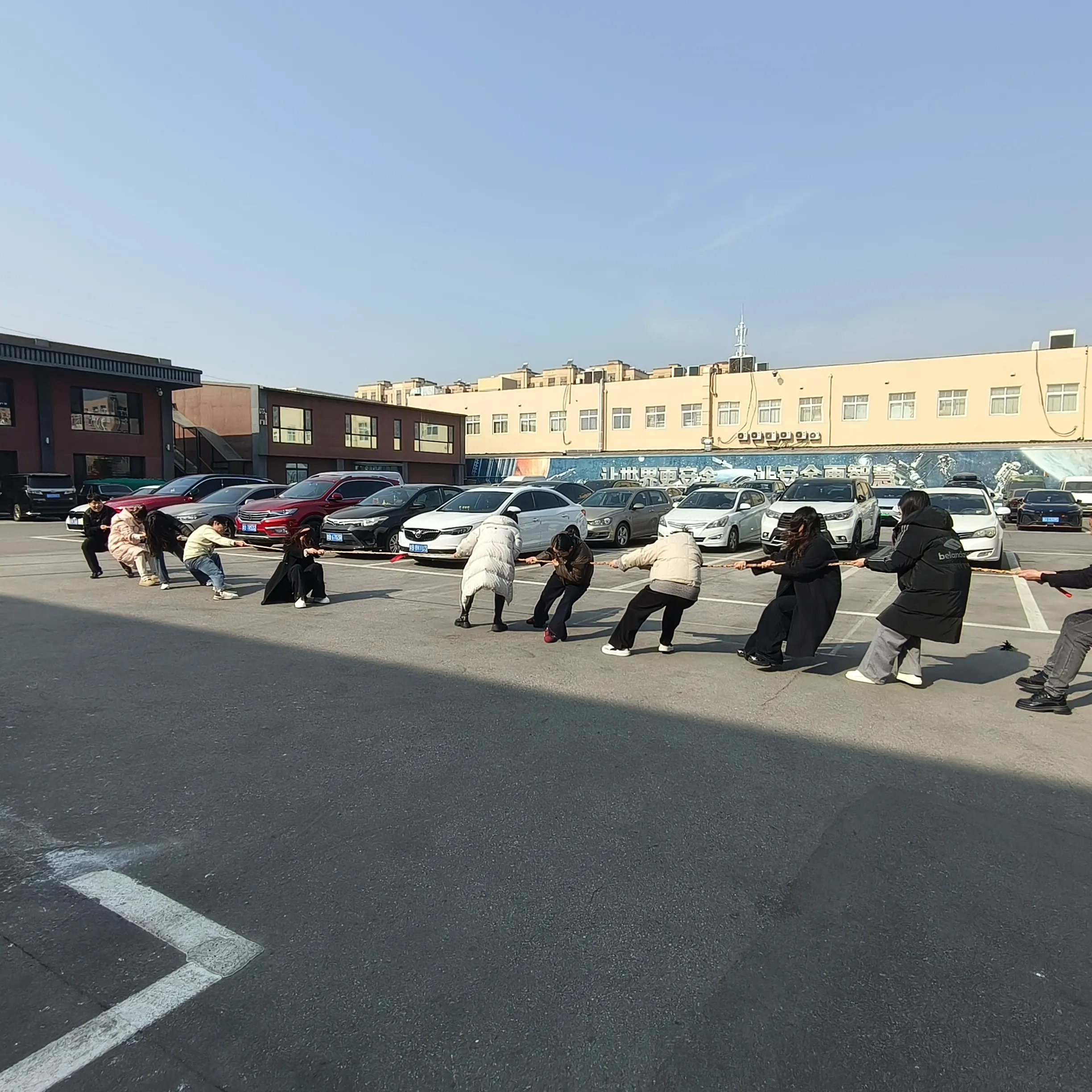 Haozhifeng svolge attività di team building