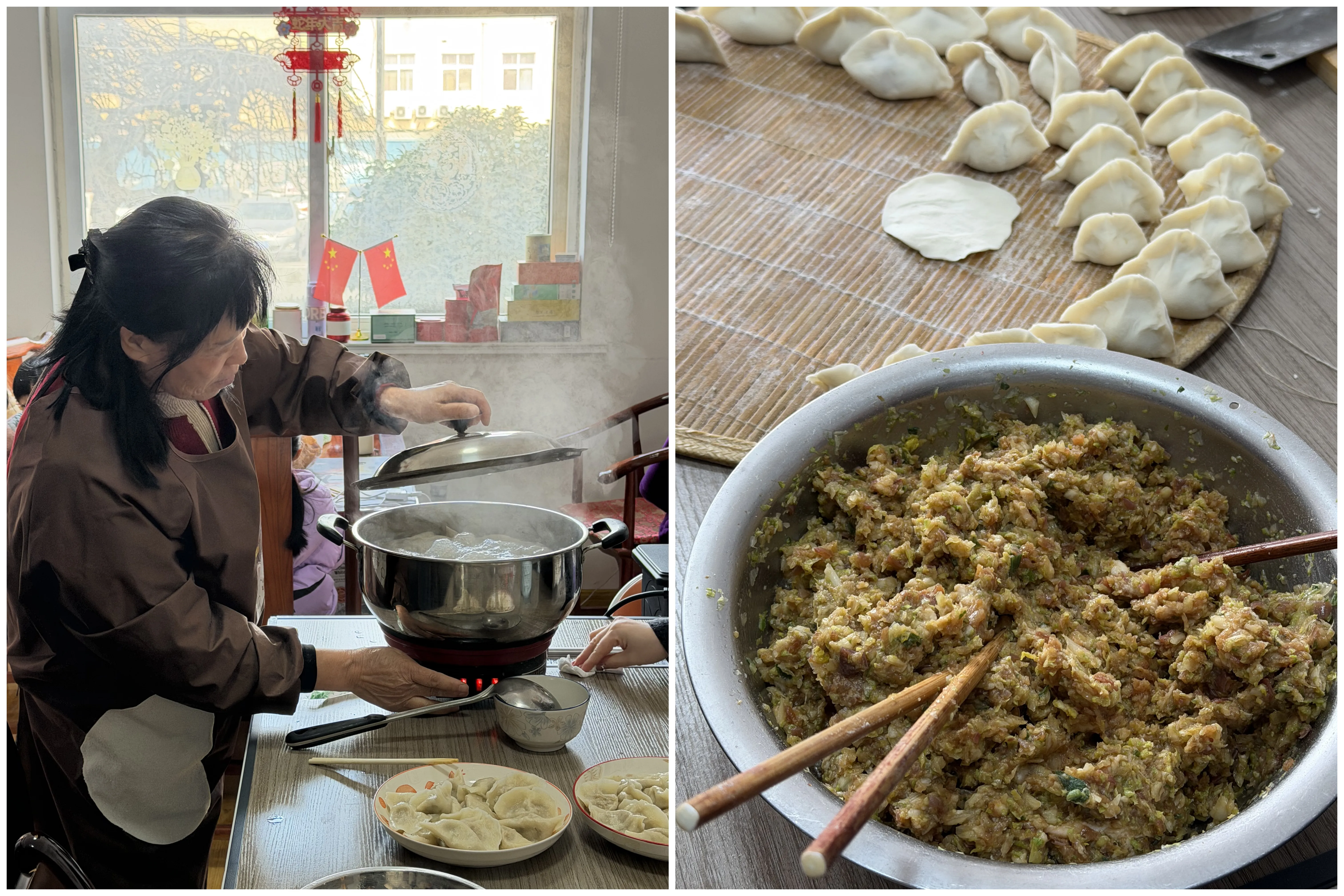 Haozhifeng celebra il piccolo capodanno con la tradizione dei gnocchi