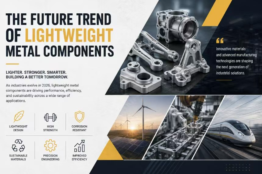 Qual è il futuro delle applicazioni di componenti metallici leggeri nel 2026 e oltre?