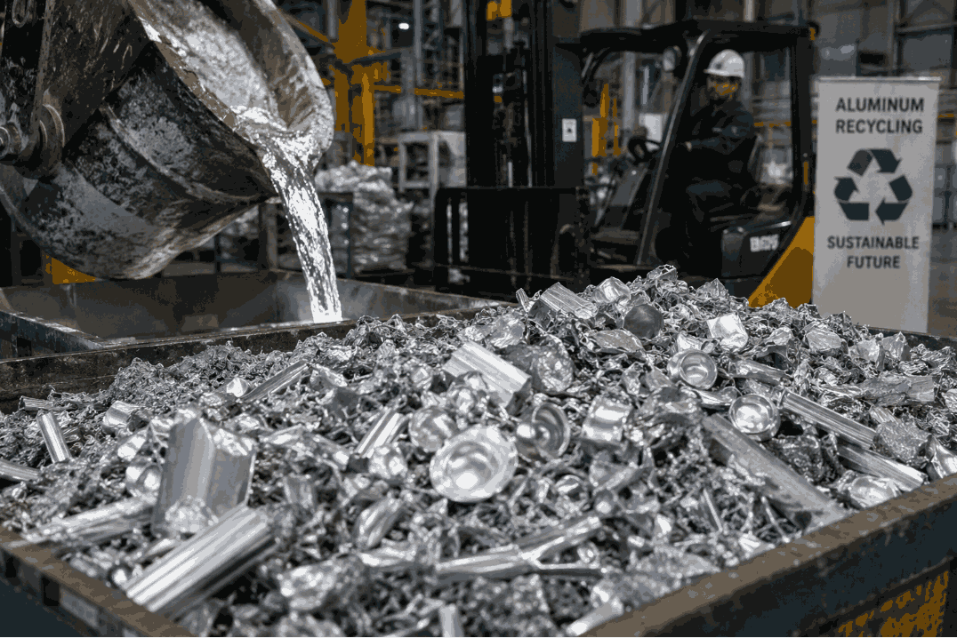 In che modo il riciclaggio dell’alluminio sta cambiando il futuro della fusione?